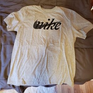 Unisex heather grey Nike XL s/s T-Shirt